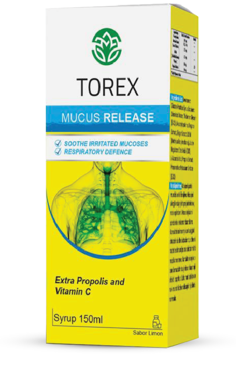 Torex syrup mucus release
